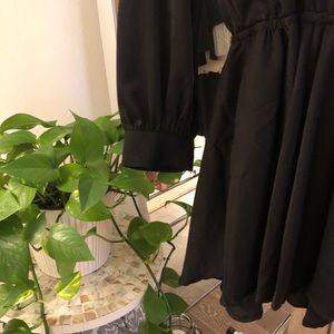 Planet Blue Dresses - Planet Blue 🦋 Blue Life V Neck Swing Dress Small Planet Blue Dresses - Planet Blue 🦋 Blue Life V Neck Swing Dress Small